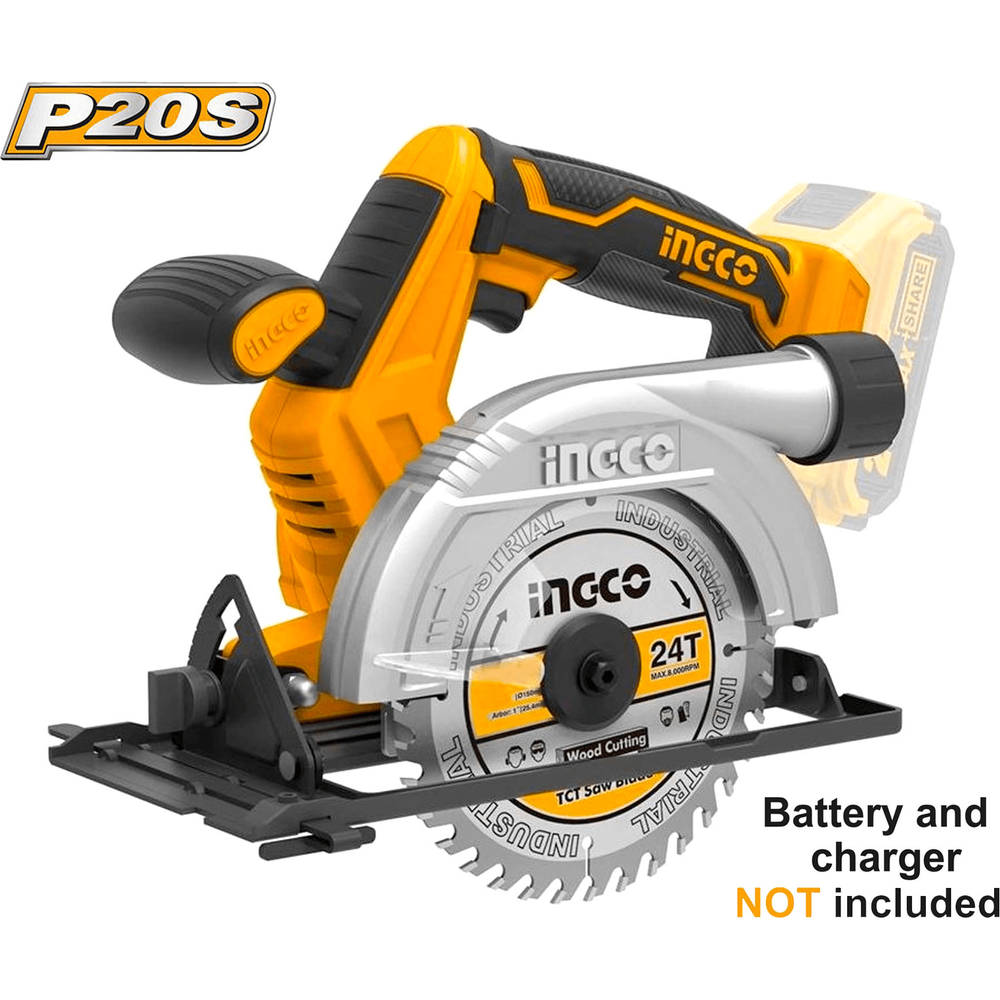 Ingco CSLI1401 20V Cordless Circular Saw 6 Ingco CSLI1401 20V Cordless Circular Saw 6